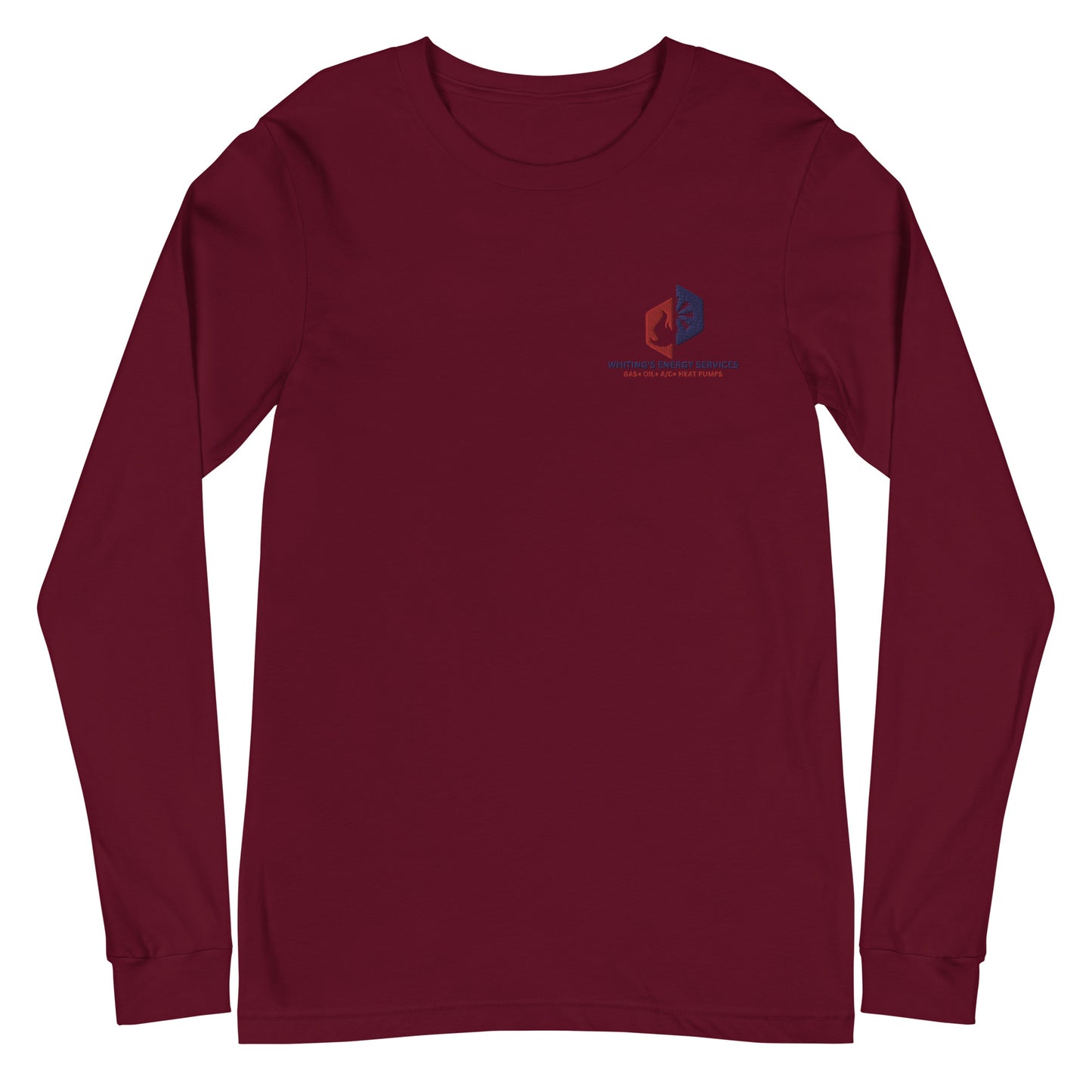 WES - Embroidered front only - Unisex Long Sleeve Tee