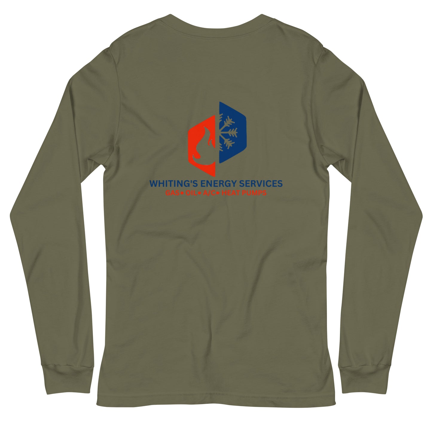 WES - Printed Unisex Long Sleeve Tee