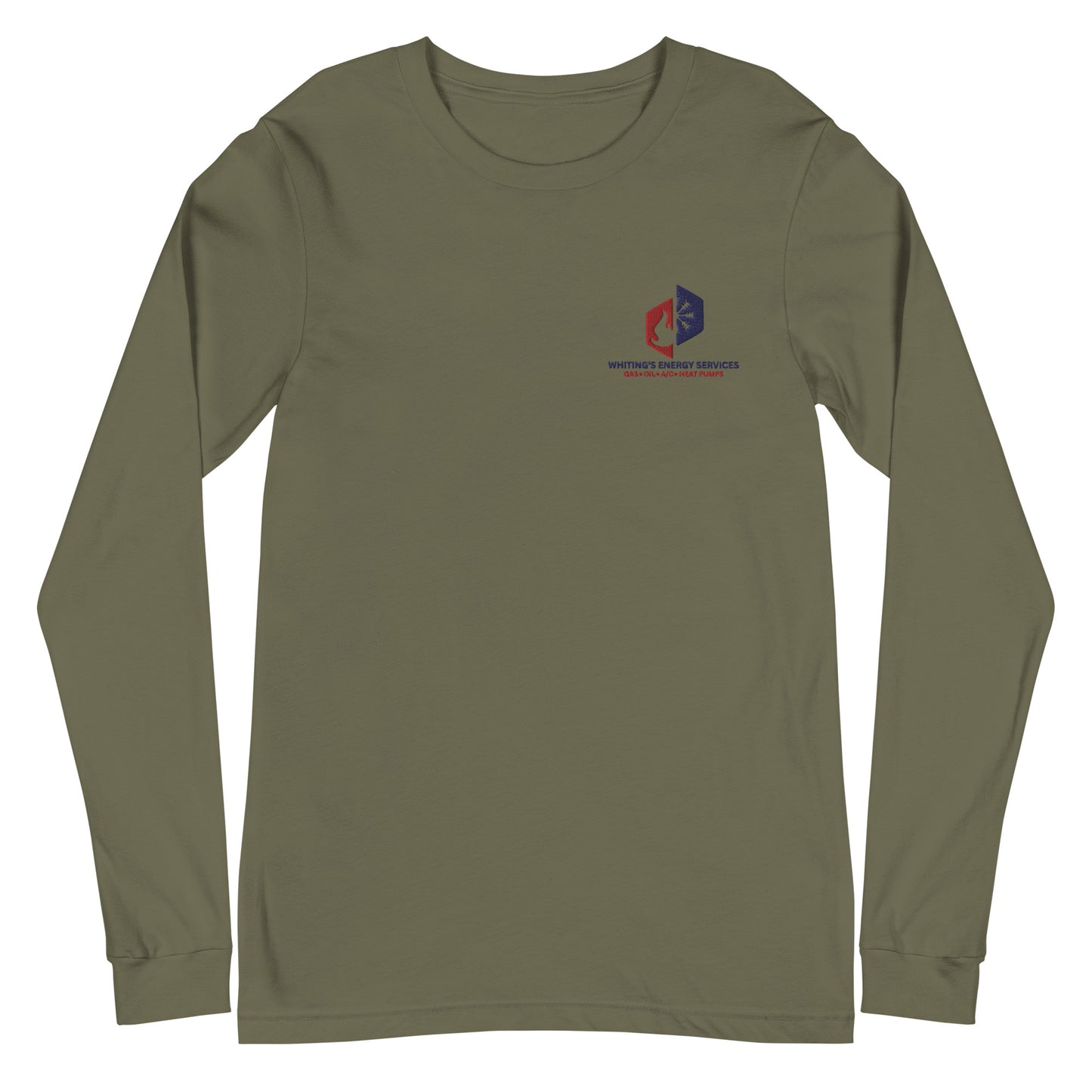 WES - Embroidered front only - Unisex Long Sleeve Tee