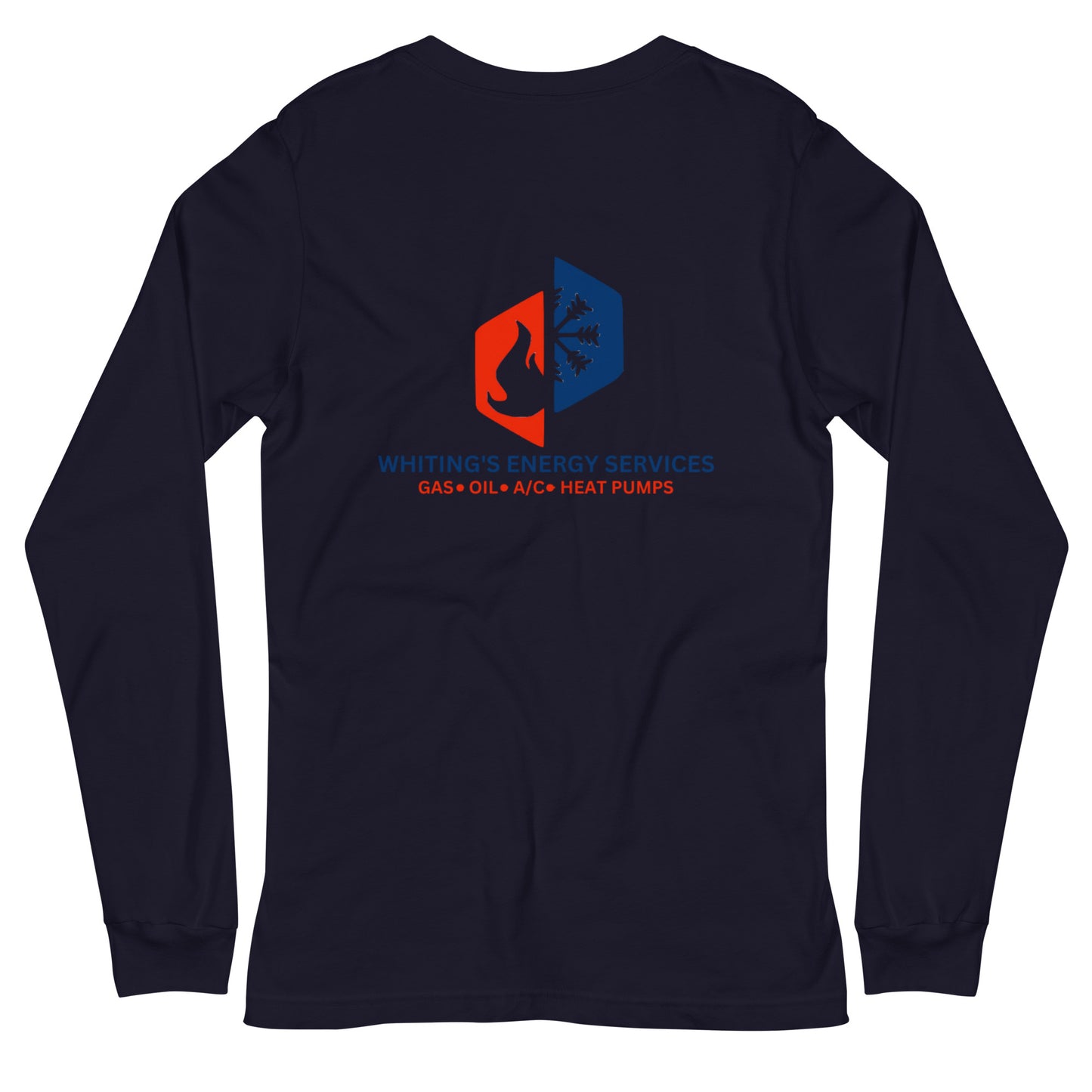 WES - Printed Unisex Long Sleeve Tee