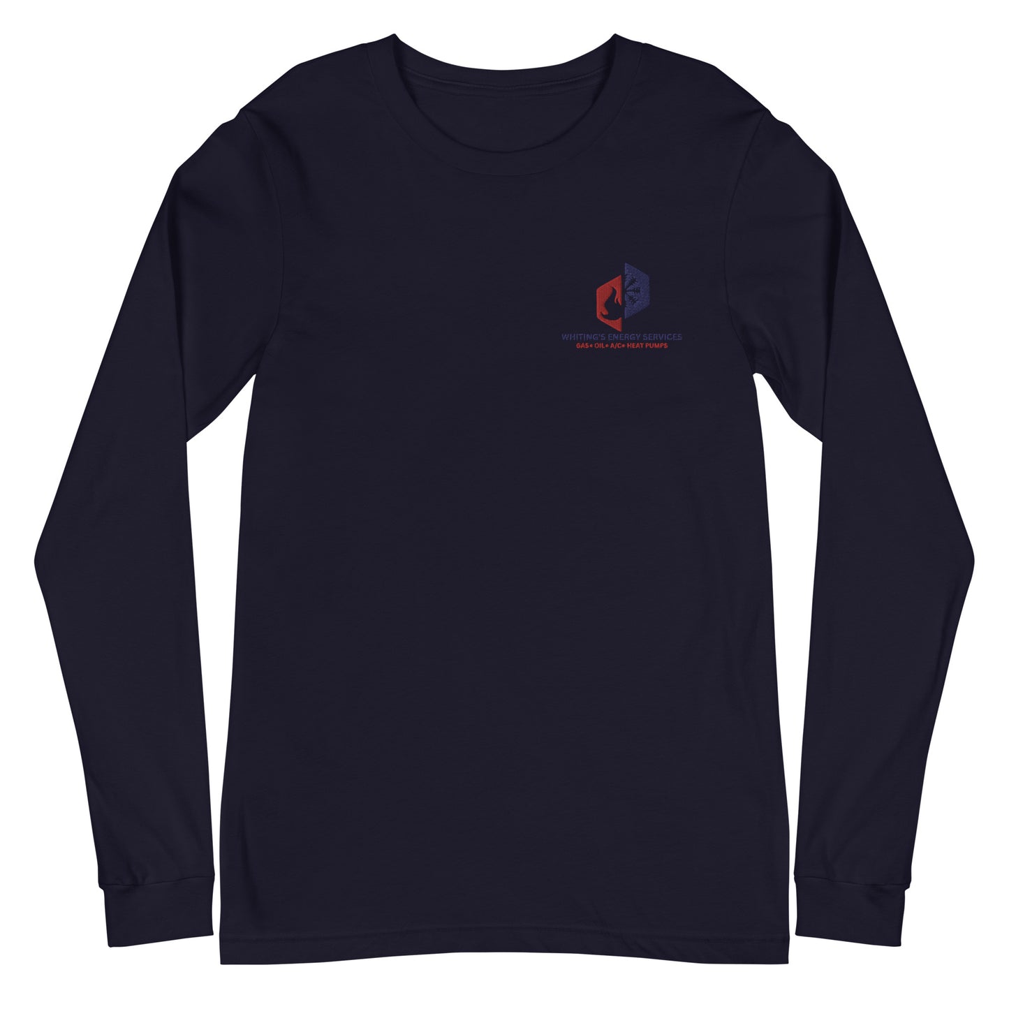 WES - Embroidered front only - Unisex Long Sleeve Tee