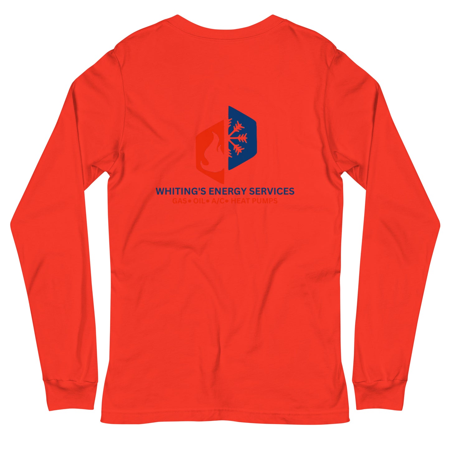 WES - Printed Unisex Long Sleeve Tee