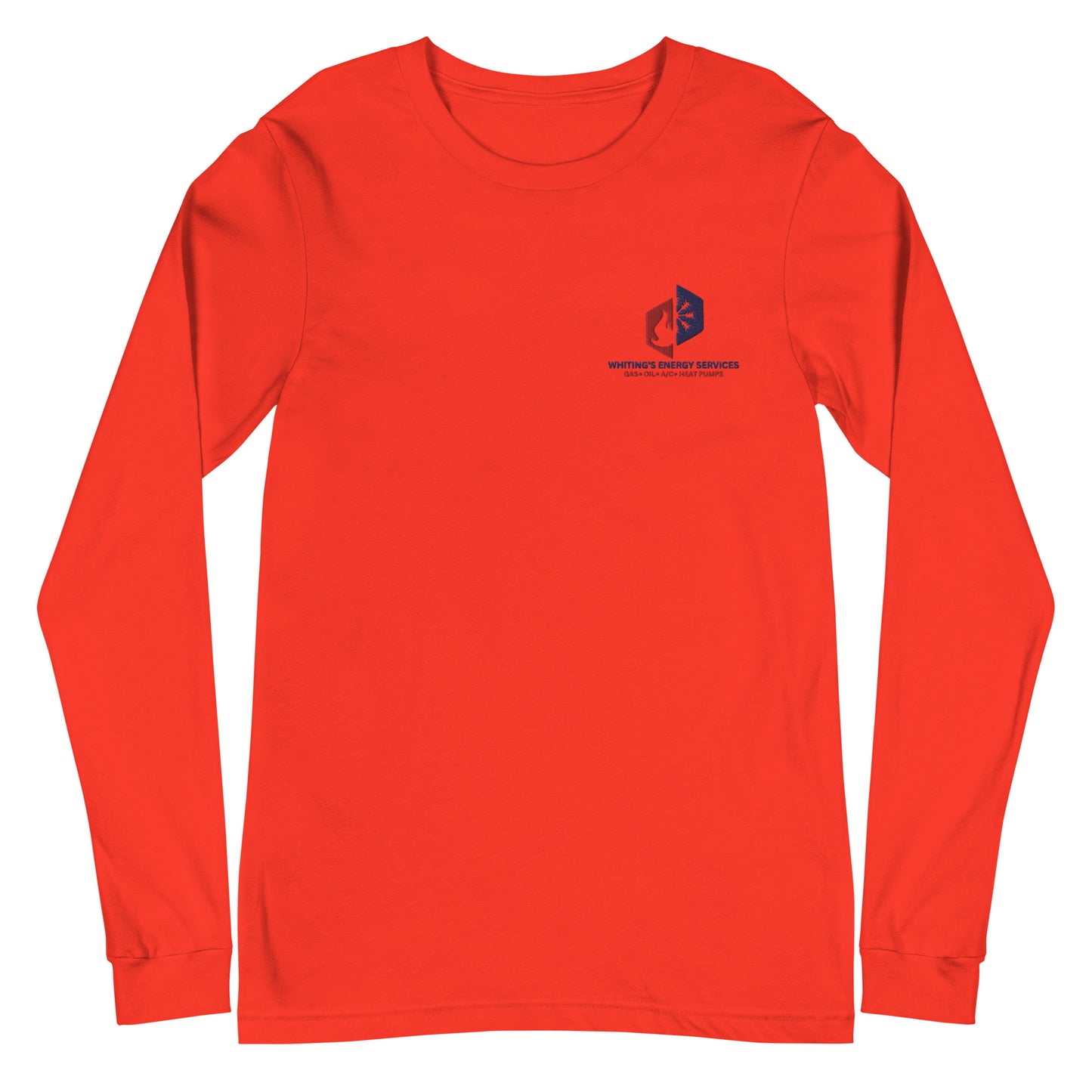 WES - Embroidered front only - Unisex Long Sleeve Tee