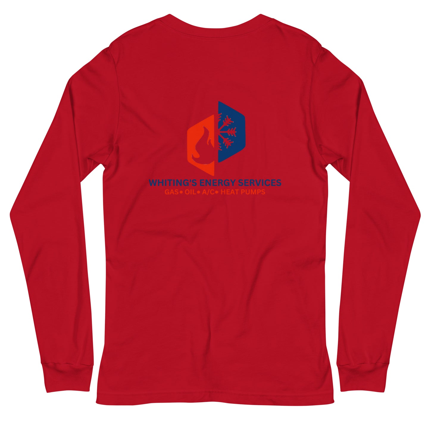 WES - Printed Unisex Long Sleeve Tee